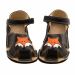 Lasten sandaalit - Nemo Gray/Fox -tummanharmaa- Zeazoo