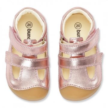 Lasten ensiaskelsandaalit-Rose Gold-Petit Summer Bundgaard 