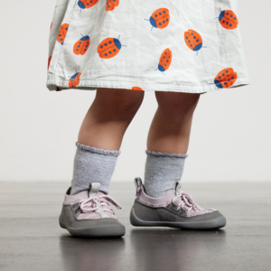 Lasten nauhalliset paljasjalkakengät -prewalker knit /Koala- Affenzahn 
