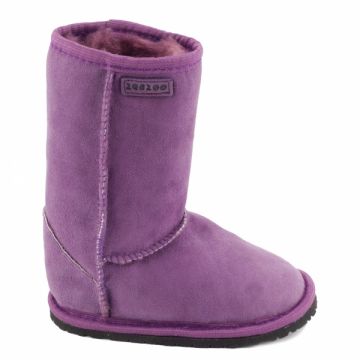 Lasten paljasjalka talvisaappaat - purple - DINGO Zeazoo 