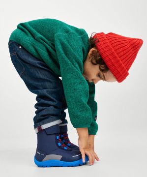 Lasten Reimatec paljasjalka talvikengät - Navy - Talvella Junior REIMA  