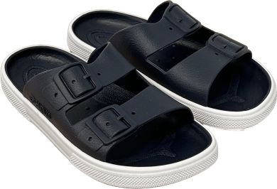 Lasten kesäsandaalit - navy/white - Rocksy Boatilus