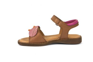 Lasten sandaalit ruskea/lehdet-Froddo 
