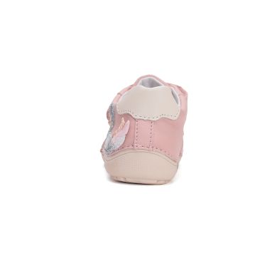 Lasten paljasjalkakengät- baby pink - joutsen- D.D.Step 