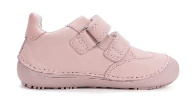 Lasten paljasjalkakengät- Baby Pink/kukka - D.D.Step 