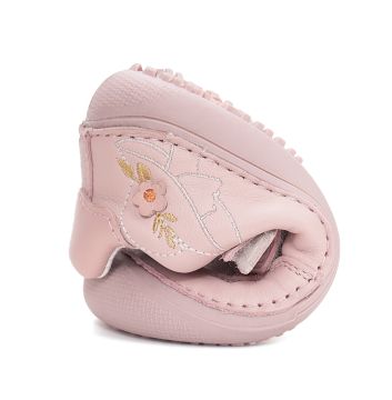 Lasten paljasjalkakengät- Baby Pink/kukka - D.D.Step 