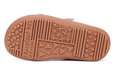 Lasten paljasjalkakengät- Baby Pink - D.D.Step