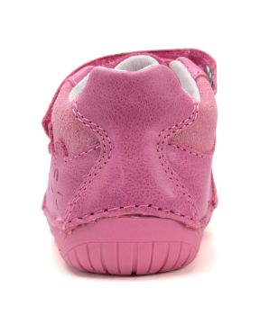 Lasten paljasjalka ensiaskelkengät - Daisy Pink/ Kisu - DD Step 