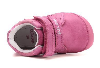 Lasten paljasjalka ensiaskelkengät - Daisy Pink/ Kisu - DD Step 