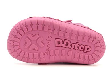 Lasten paljasjalka ensiaskelkengät - Daisy Pink/ Kisu - DD Step 