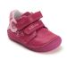 Lasten paljasjalka ensiaskelkengät - Dark Pink/ perhoset  - DD Step 