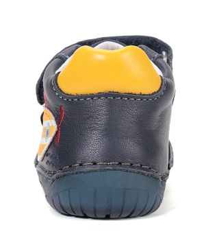 Lasten paljasjalka ensiaskelkengät - Royal Blue / Sukellusvene - DD Step 