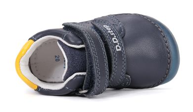 Lasten paljasjalka ensiaskelkengät - Royal Blue / Sukellusvene - DD Step 
