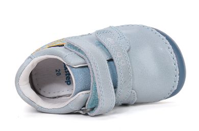 Lasten paljasjalka ensiaskelkengät - Oceanic Blue / Sukellusvene - D.D.Step