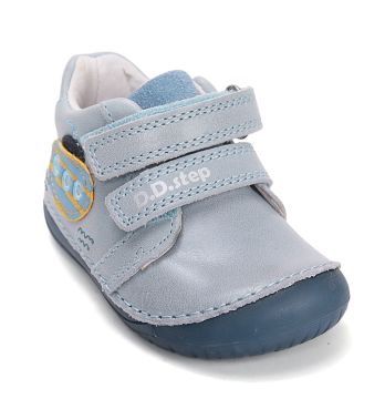 Lasten paljasjalka ensiaskelkengät - Oceanic Blue / Sukellusvene - D.D.Step