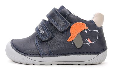 Lasten paljasjalka ensiaskelkengät - Royal Blue / Hauva - DD Step