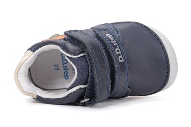 Lasten paljasjalka ensiaskelkengät - Royal Blue / Hauva - DD Step