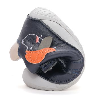 Lasten paljasjalka ensiaskelkengät - Royal Blue / Hauva - DD Step