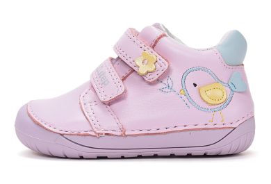 Lasten paljasjalka ensiaskelkengät - Baby  Pink/ Kevät tipu - DD Step