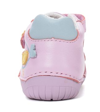 Lasten paljasjalka ensiaskelkengät - Baby  Pink/ Kevät tipu - DD Step