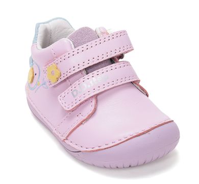 Lasten paljasjalka ensiaskelkengät - Baby  Pink/ Kevät tipu - DD Step