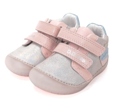 Lasten paljasjalka ensiaskelkengät - Champagne/ Cupcake - D.D.Step