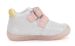 Lasten paljasjalka ensiaskelkengät - White/silver/pink/ Cupcake - DD Step 
