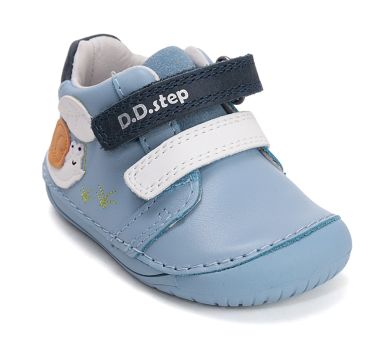 Lasten paljasjalka ensiaskelkengät - Aero Blue / Etana - D.D.Step
