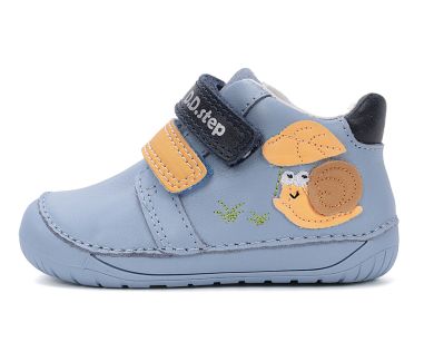 Lasten paljasjalka ensiaskelkengät - Aero Blue / Etana - D.D.Step