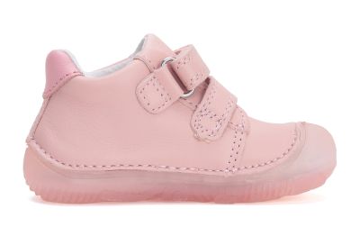 Lasten paljasjalkakengät- baby pink/sateenkaari- D.D.Step