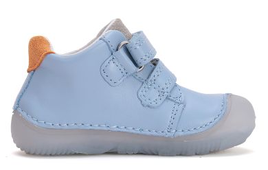 Lasten paljasjalkakengät- sky blue/lohikäärme- D.D.Step 