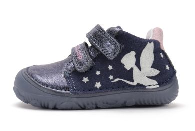 Lasten paljasjalkakengät- Royal blue/ Keiju - D.D.Step