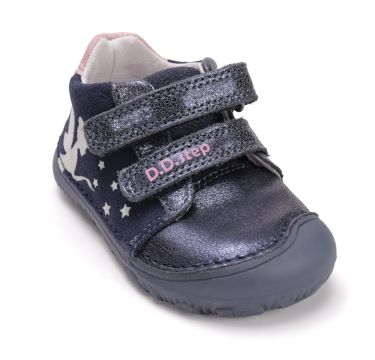 Lasten paljasjalkakengät- Royal blue/ Keiju - D.D.Step