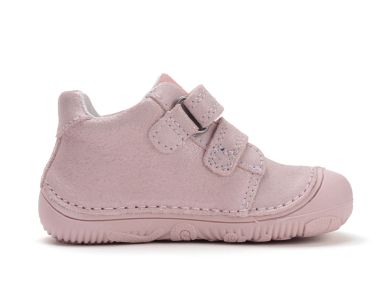 Lasten paljasjalkakengät- Baby pink/ Splash - D.D.Step 