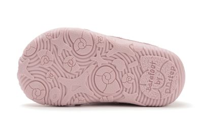 Lasten paljasjalkakengät- Baby pink/ Splash - D.D.Step 