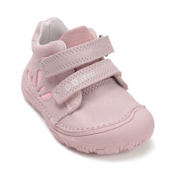 Lasten paljasjalkakengät- Baby pink/ Splash - D.D.Step 