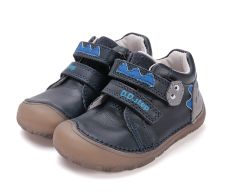 Lasten paljasjalkakengät- Black / kukkuu- D.D.Step 