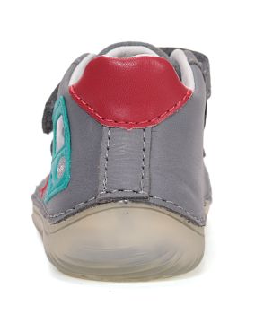 Lasten paljasjalkakengät- Dove grey/Tetris - D.D.Step 