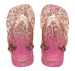  Baby Chic flip flopit-White/Gold blush-Havaianas