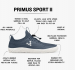 Lasten PJ tennari -Indigo - Primus Sport II Juniors- Vivobarefoot