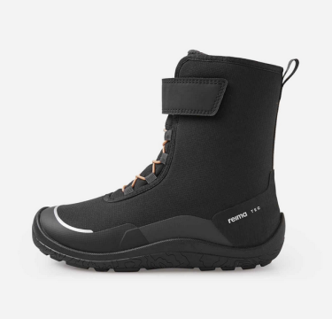 Lasten Reimatec paljasjalka talvikengät - Black  - Talvella Junior REIMA 