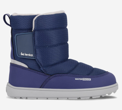 Lasten paljasjalka TEX talvisaappaat -Dark Blue- Ailo  BeLenka