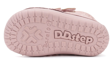 Lasten paljasjalka ensiaskelkengät - Baby Pink/ Kukkaset - DD Step 