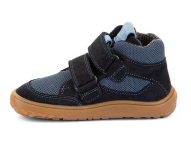 Lasten paljasjalkanilkkurit- dark blue - Spring TEX Froddo 