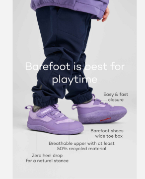 Lasten paljasjalkatennarit - Misty Violet - Telmin Kids REIMA 