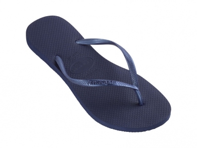 Tummansiniset flip flopit Slim -Havaianas