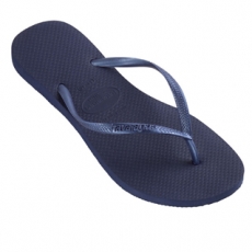 Tummansiniset flip flopit Slim -Havaianas