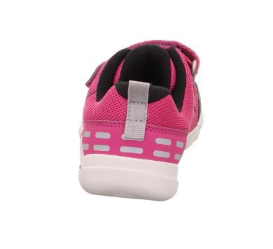 Lasten paljasjalkalenkkarit - pinkki/musta - Trace Superfit 