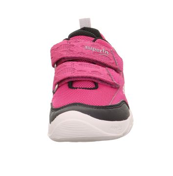 Lasten paljasjalkalenkkarit - pinkki/musta - Trace Superfit 