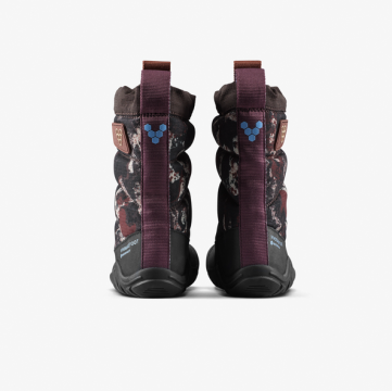 Lasten paljasjalka talvisaappaat Tracker Boot  -Mole Print- Kids and Juniors  Vivobarefoot